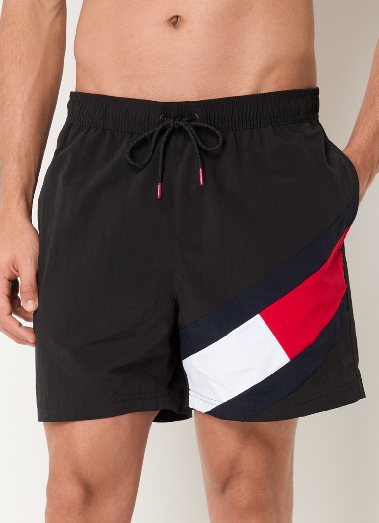 Tommy Hilfiger swim shorts with logo print and side pockets