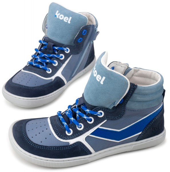 Koel bare ~ Danish MidCut Sneaker ~ Celeste