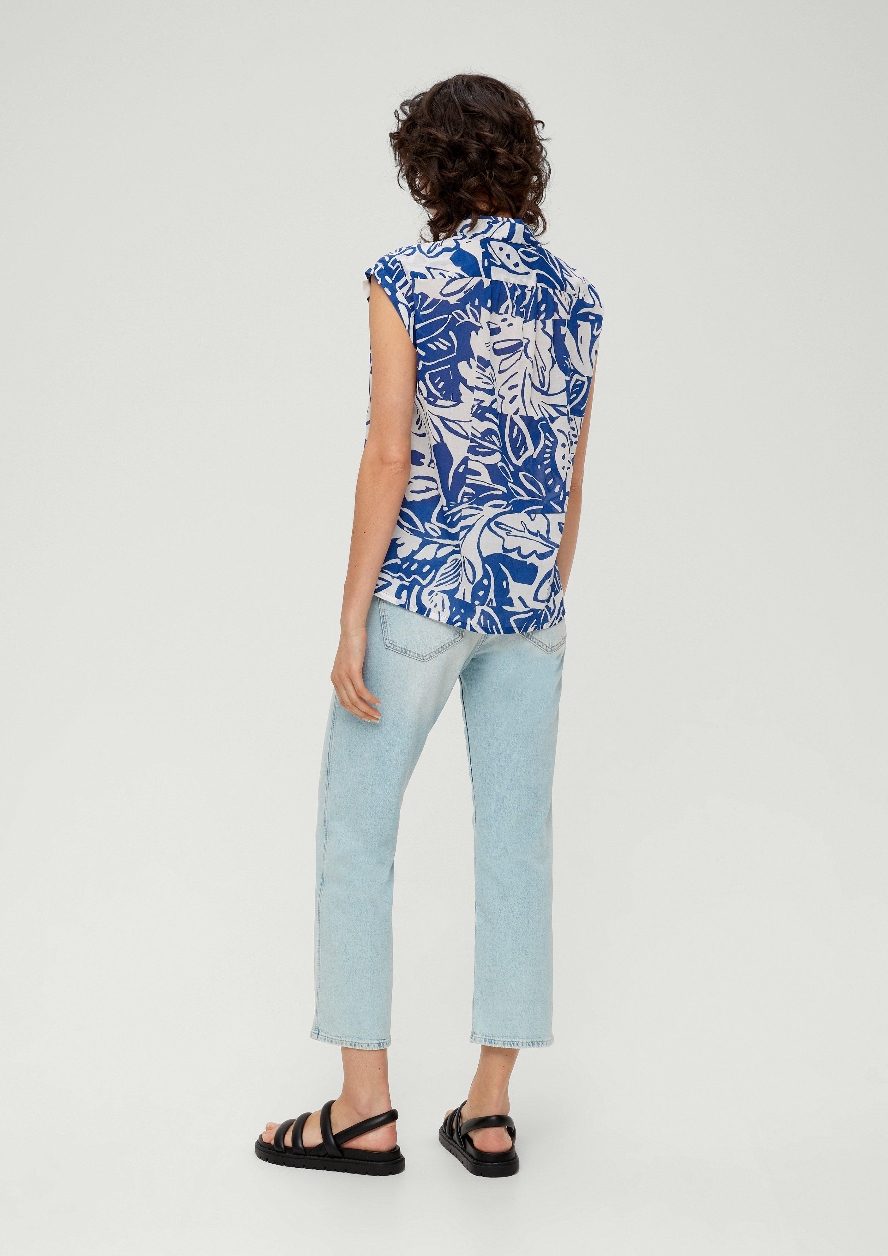 Blusenshirt mit Alloverprint  2131876-56A0