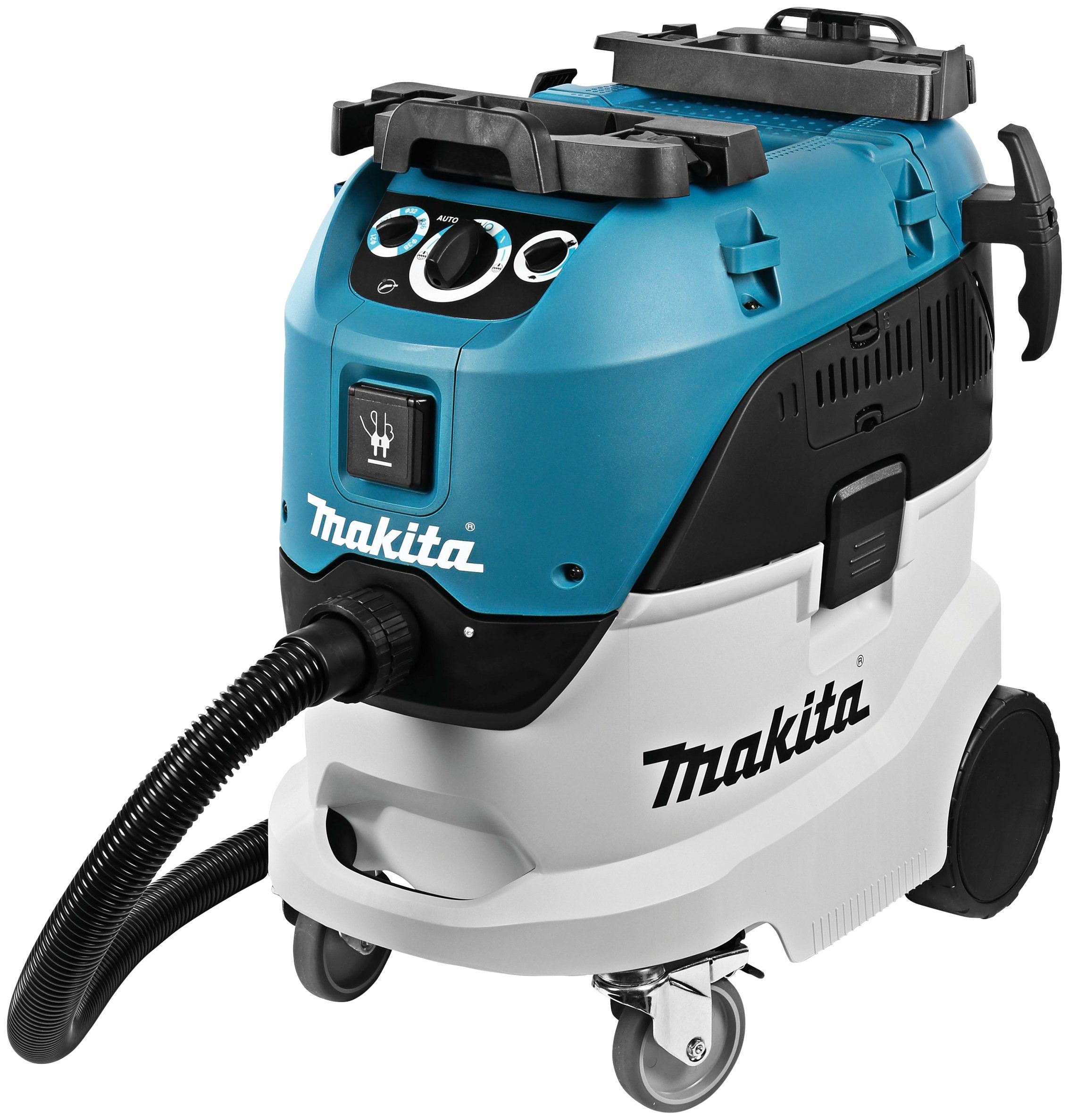 Makita Nass-Trocken-Sauger VC4210M, 1200 W, mit Filterklasse M, für Nass- und Trockenbetrieb