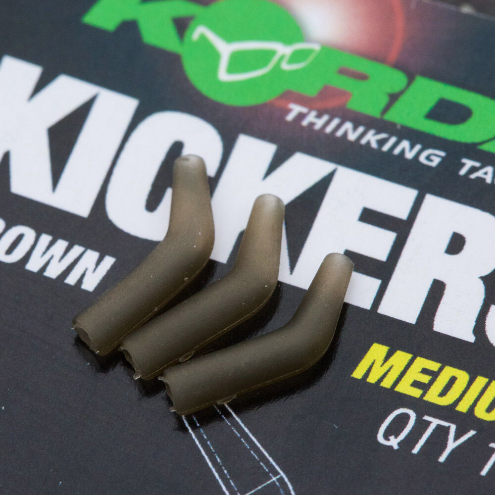 Korda Kickers brown carp line aligner (x10)