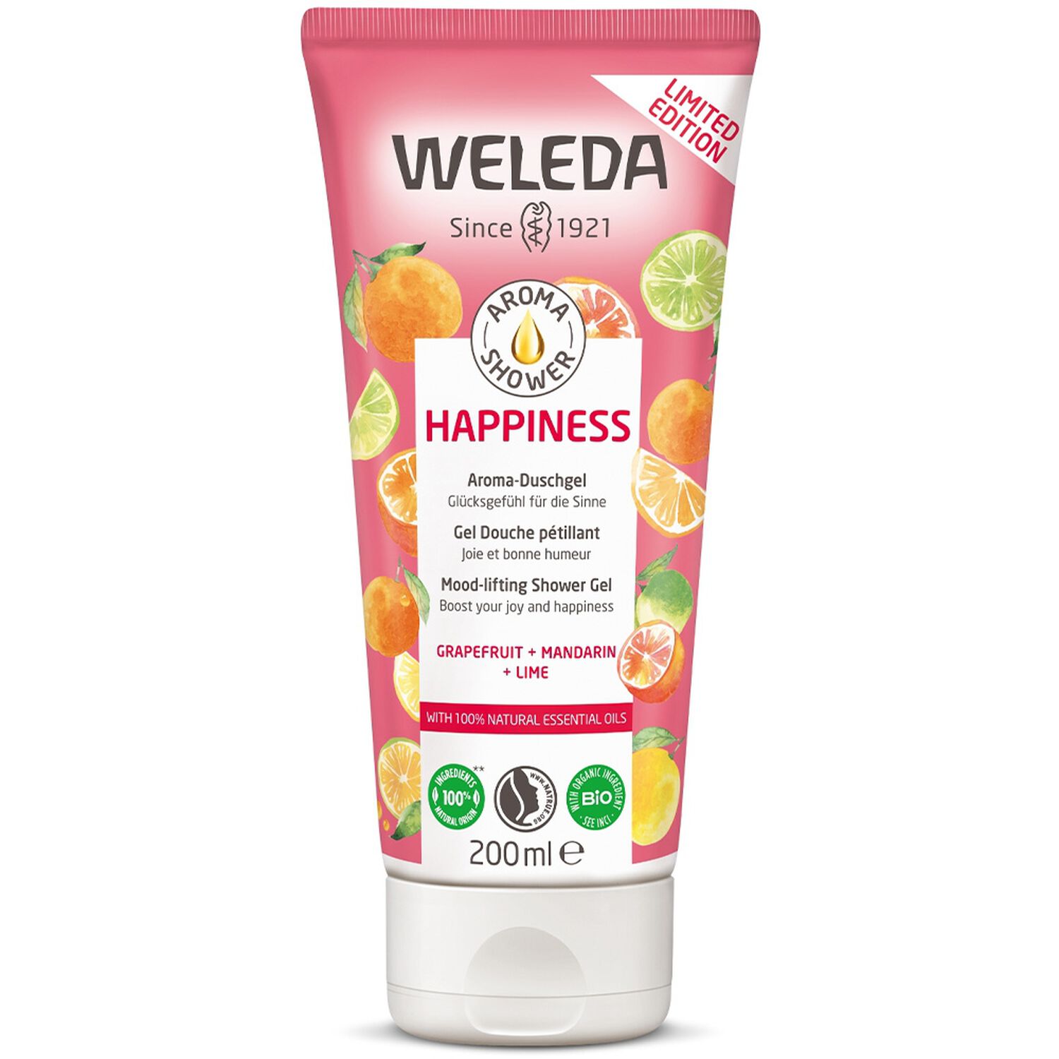 Weleda Happiness Gel Douche Pétillant