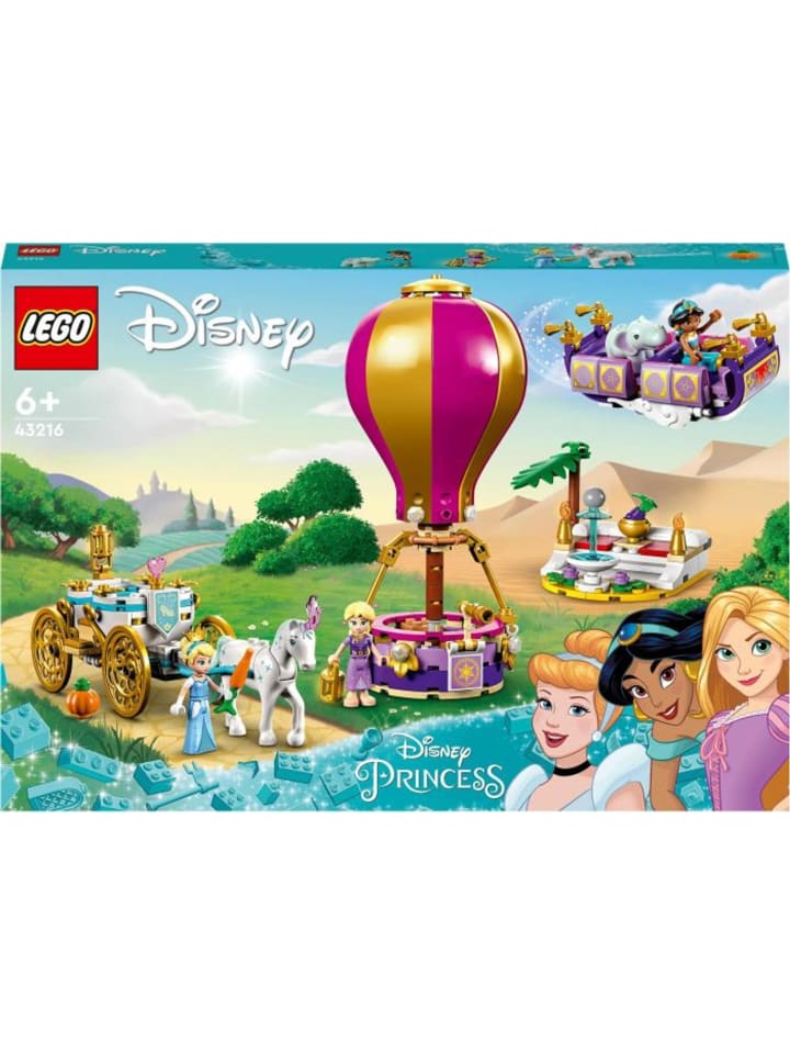 LEGO Disney 43216 Prinzessinnen auf magischer Reise in Mehrfarbig ab 6 Jahre günstig kaufen onesize