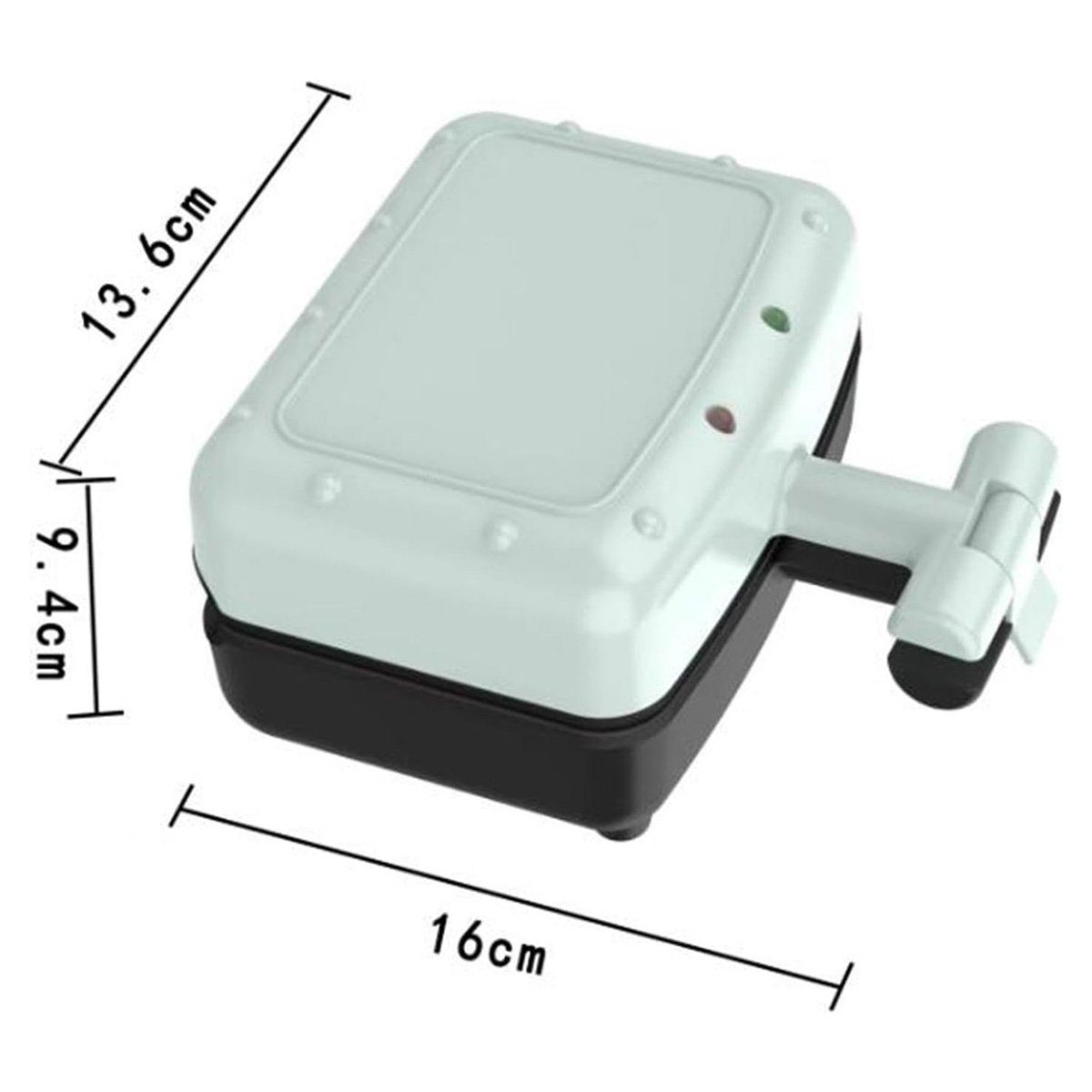 Yoyaxi Sandwichmaker Sandwich Maker Home Breakfast Maker 300 W Kleiner Elektrogrill, Kompakt und leicht, einfach zu verwenden und aufzubewahren, zum Kochen
