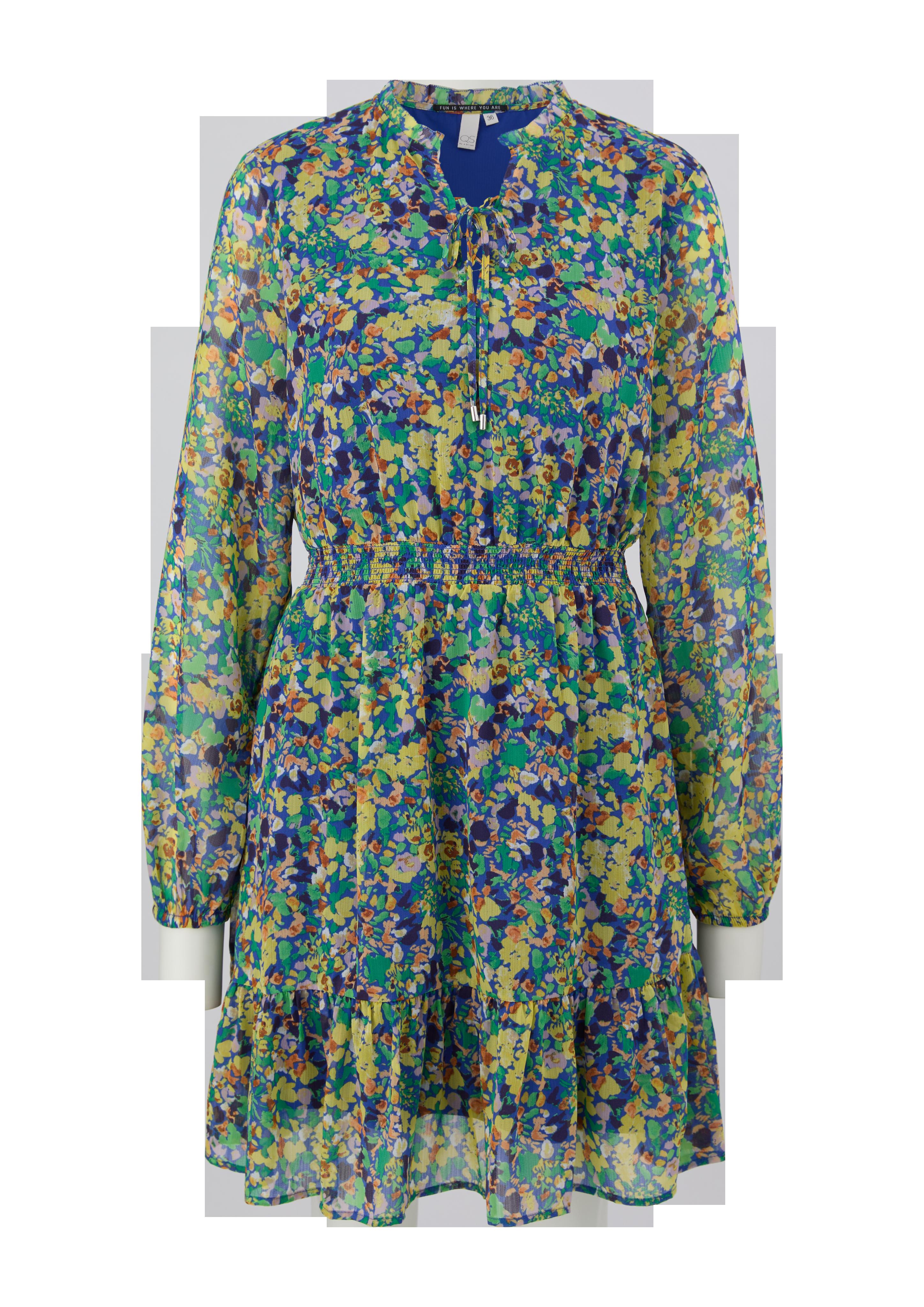 Kleid mit Tunika-Ausschnitt  2124641-55A0