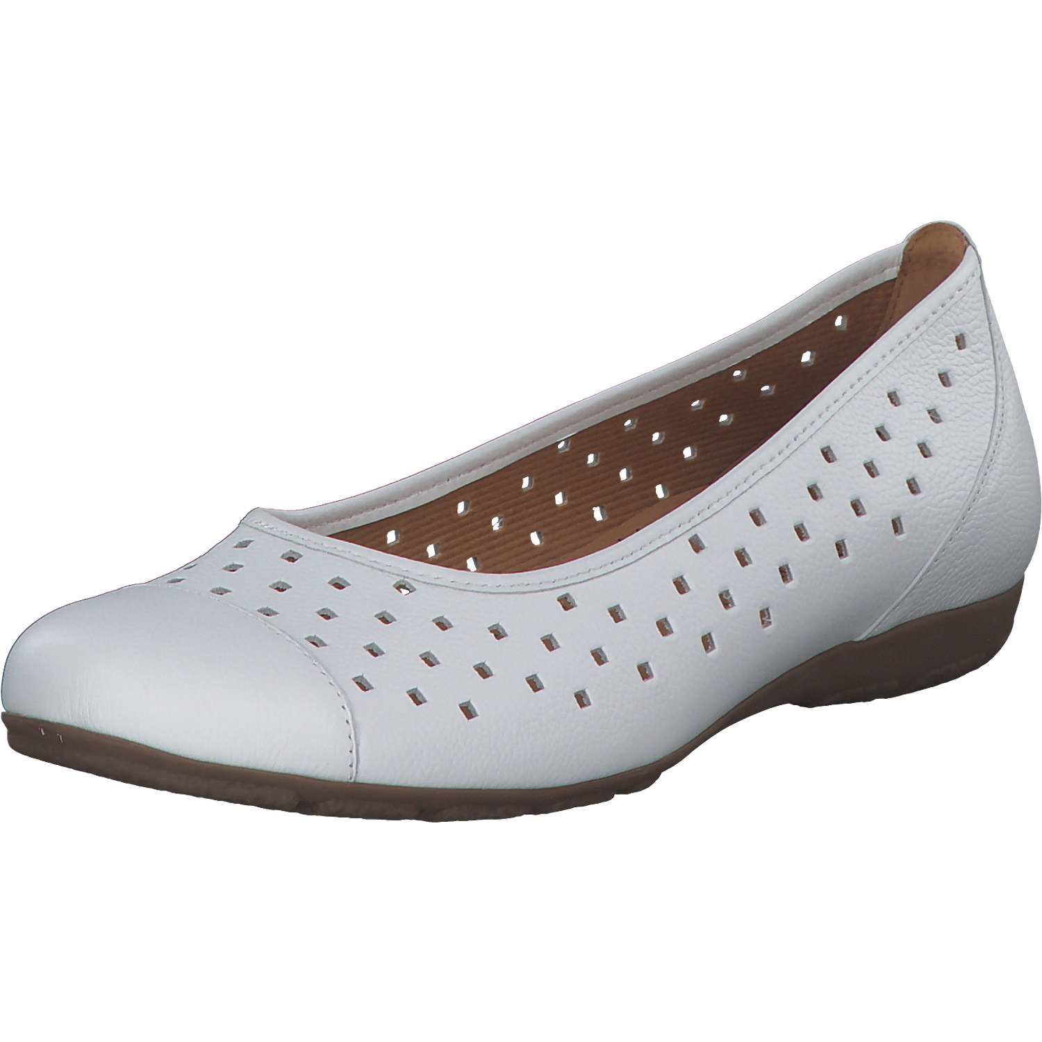 Gabor 24.169, Ballerinas, Damen, weiss