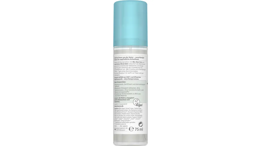 lavera BASIS SENSITIV Deospray Natural & Sensitive 75 ml