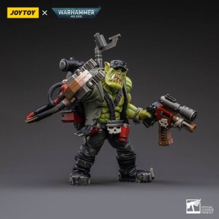 Warhammer 40k Actionfigur 1/18 Ork Kommandos Nob Nazbog 13 cm
