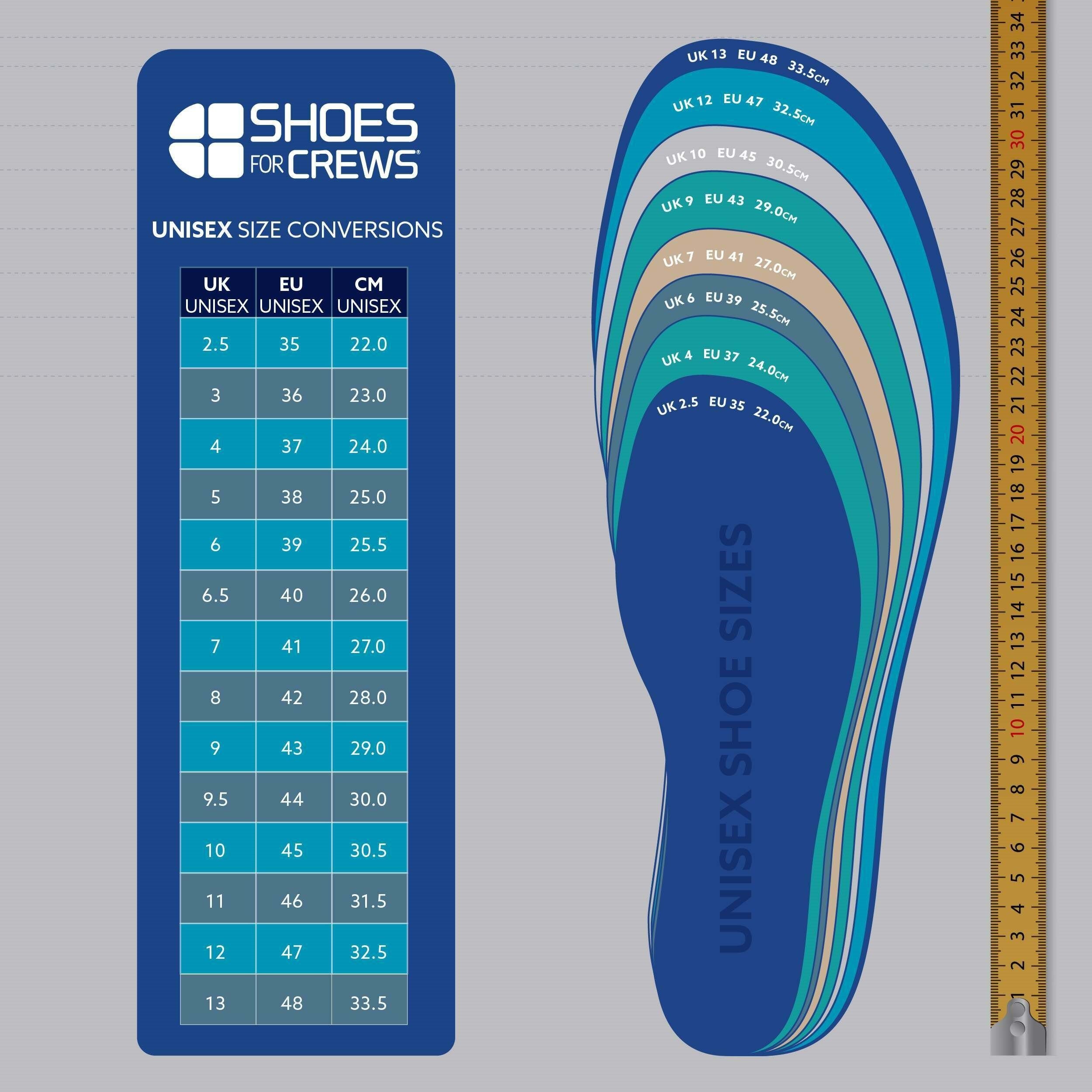 Shoes For Crews CAMBRIDGE S2 SRC Sicherheitsschuh Vegan, wasserabweisend, rutschhemmend