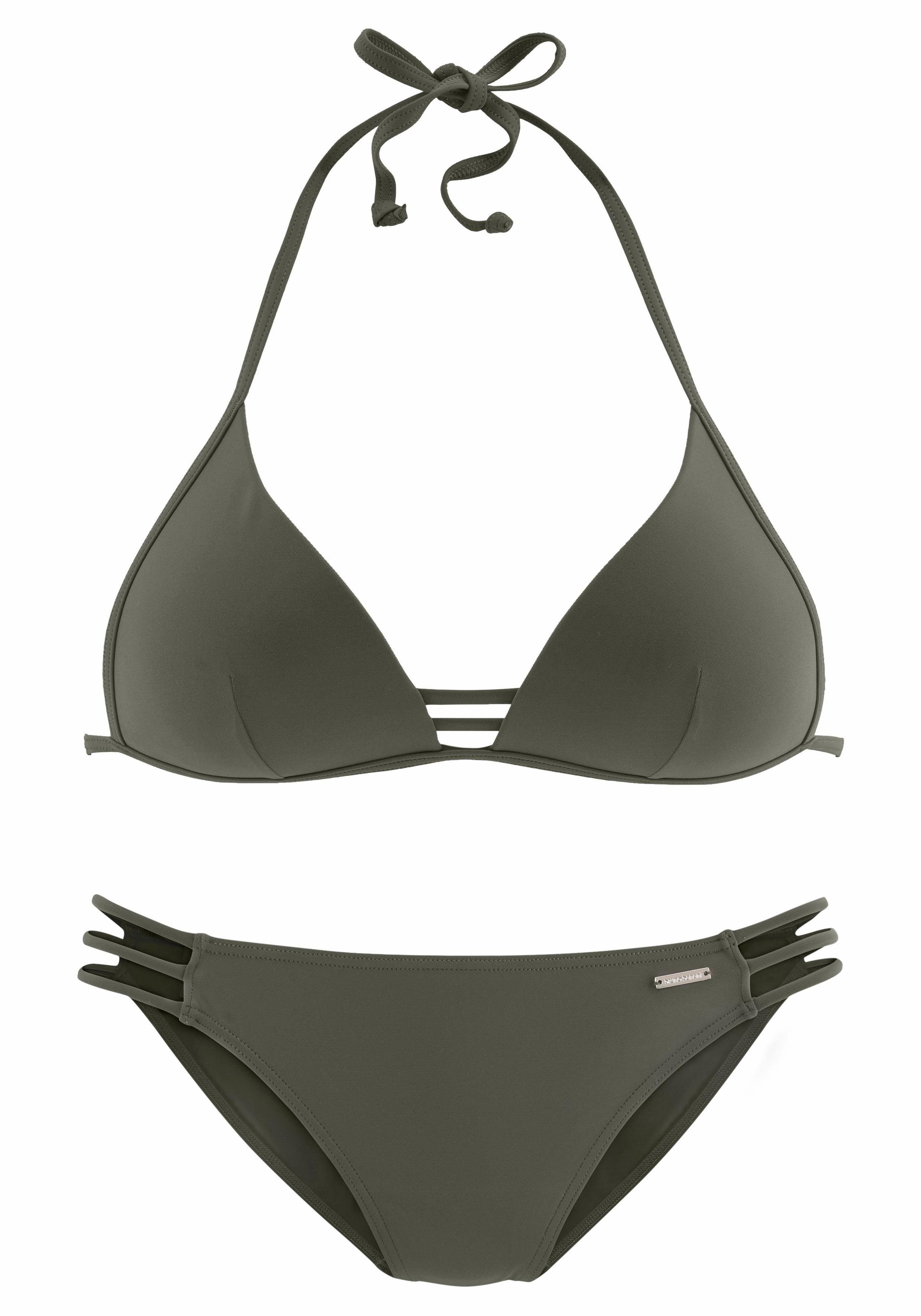 Bruno Banani Triangel-Bikini mit Zierbändern