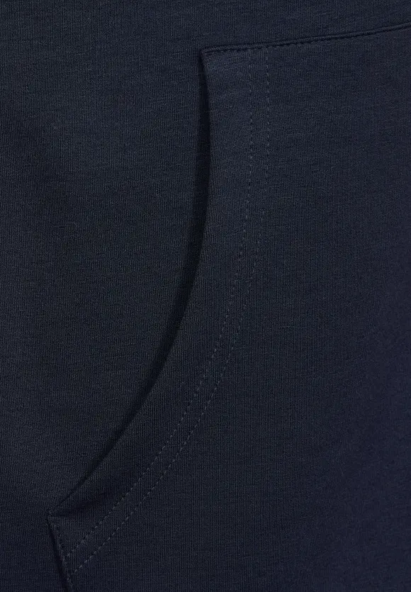 Street One Lange Sweatjacke mit Zipper