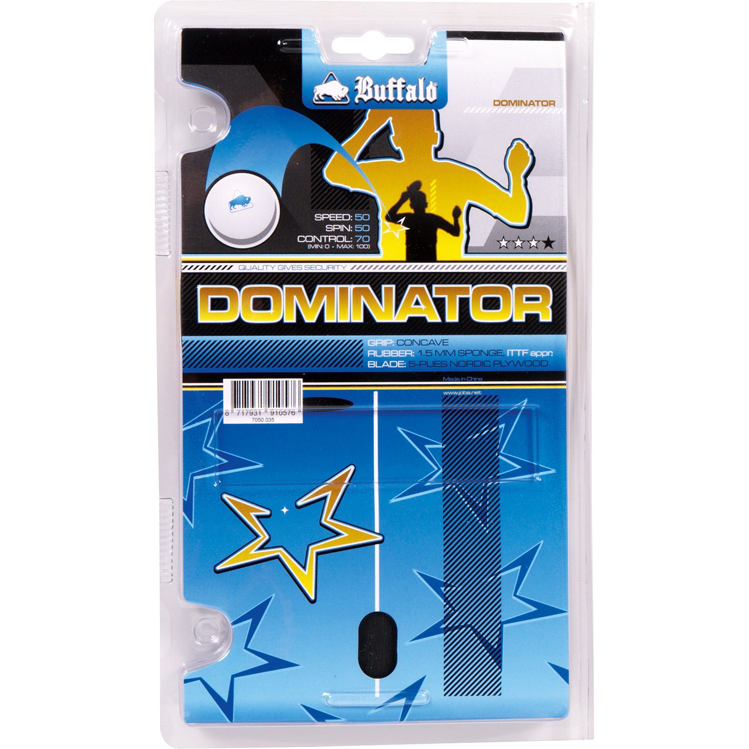 Buffalo Dominator Tischtennisschläger