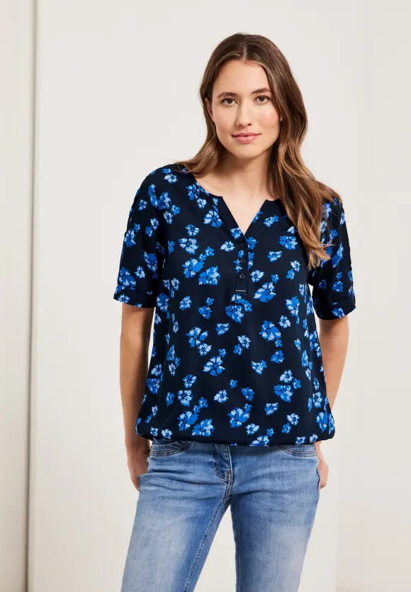 CECIL Bluse mit Blumenprint