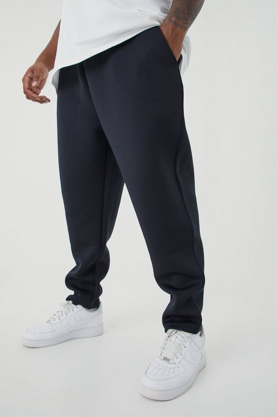 Plus schmale Slim-Fit Scuba-Jogginghose