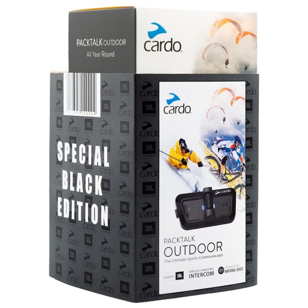 Cardo - Packtalk Outdoor inkl. JBL In-Ear-Kopfhörer