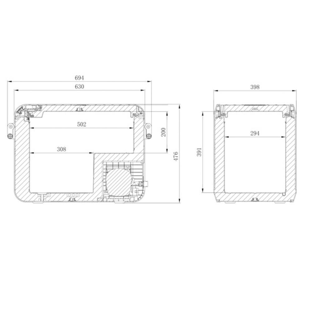 Dometic CFX3 45 tragbare Kompressor-Kühlbox