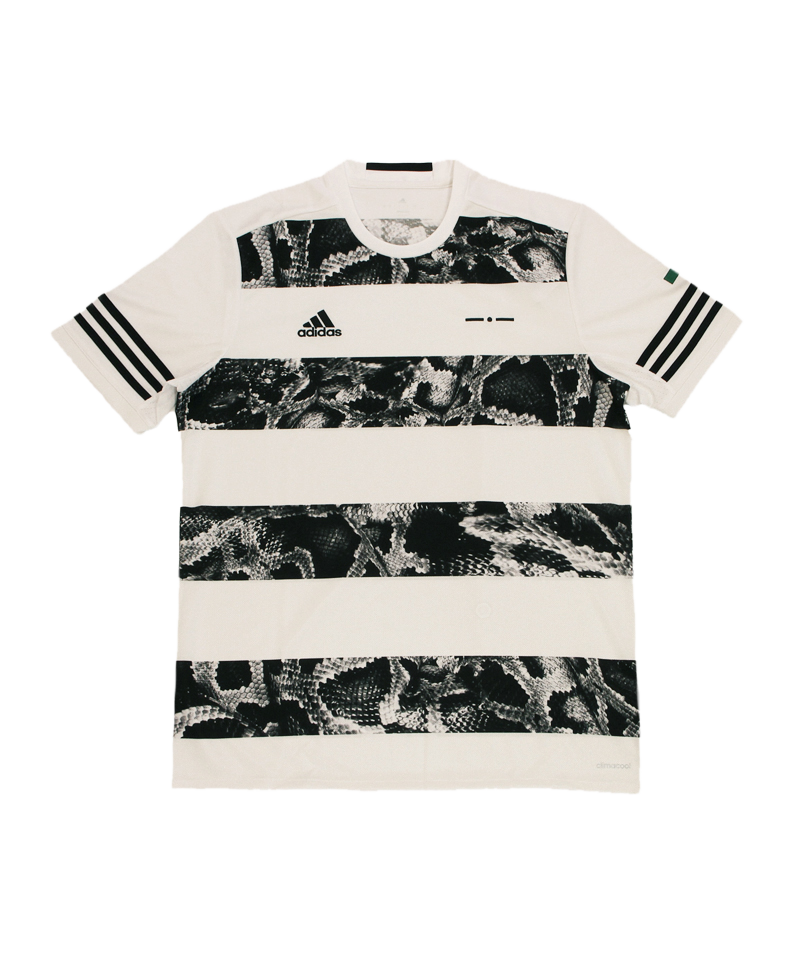 adidas UFB Graphic Tee T-Shirt Weiss Schwarz