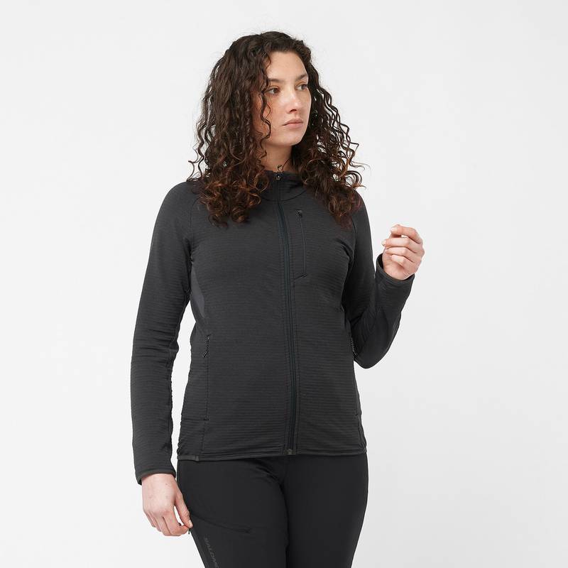 Salomon ESSENTIAL LIGHTWARM Fleecejacke Damen