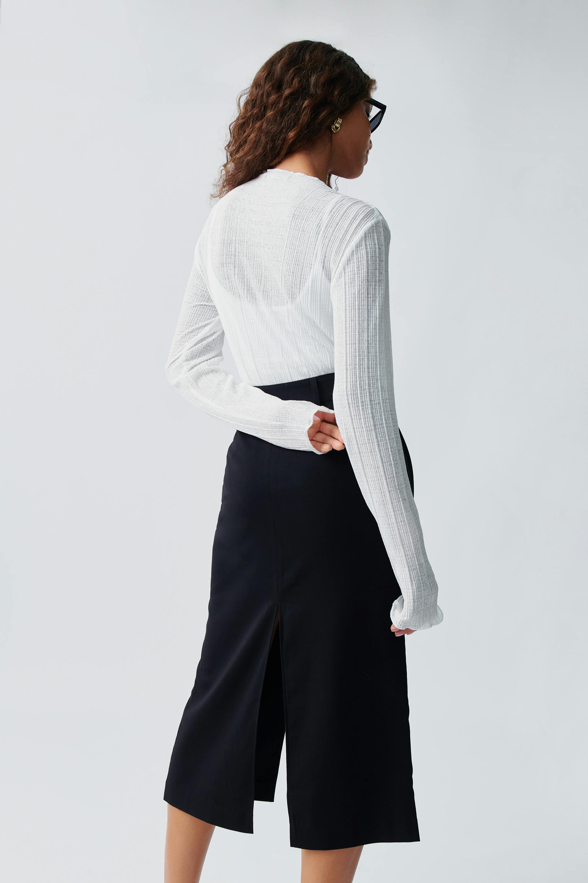 Pleated skirt