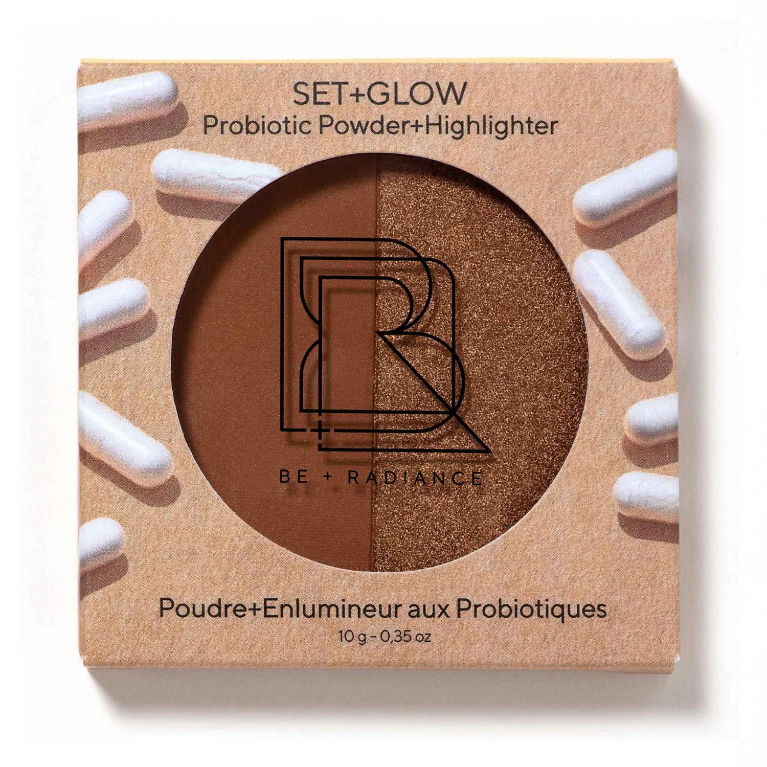 BE + Radiance SET + GLOW Powder + Probiotic Highlighter