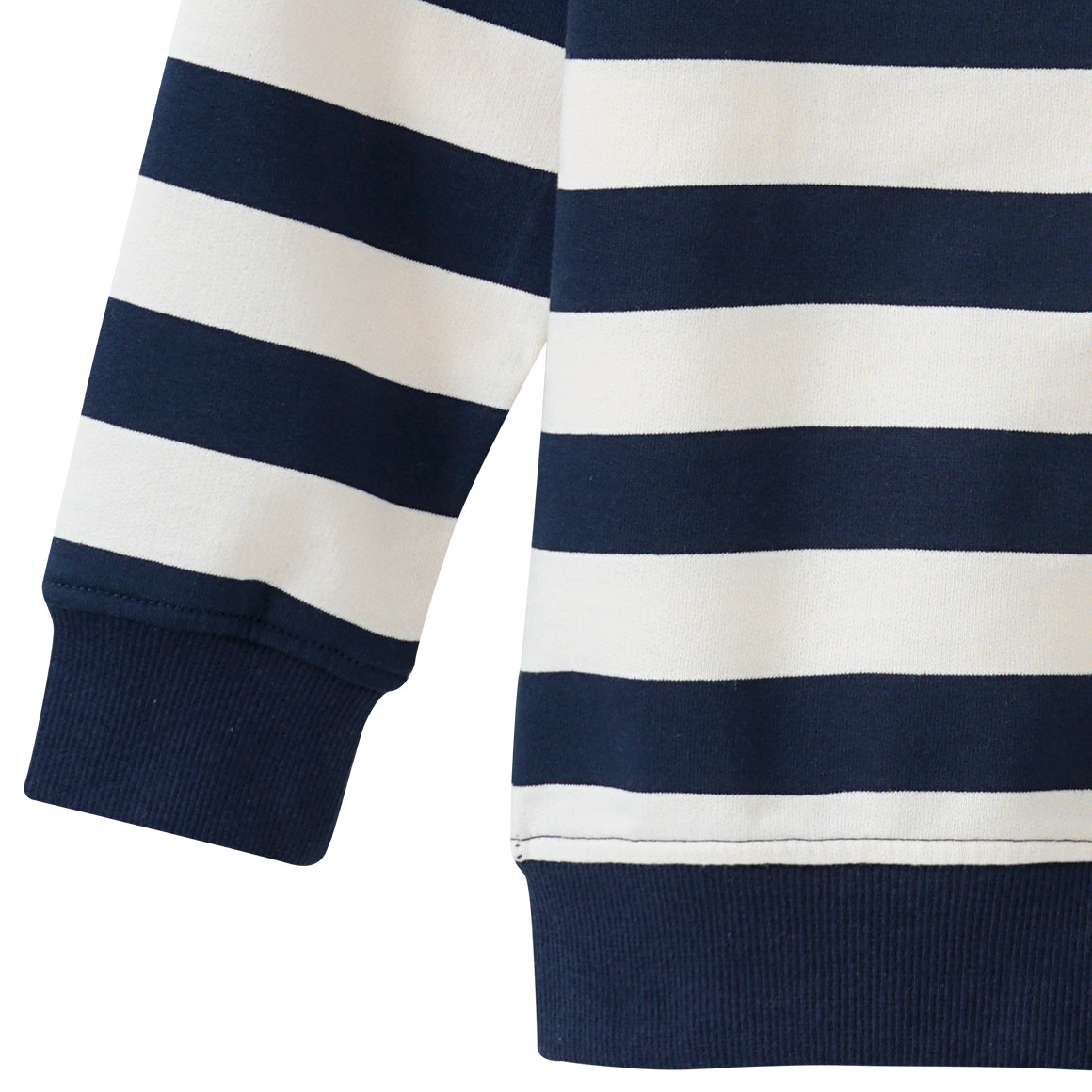 Kinder Sweatshirt mit Blockstreifen