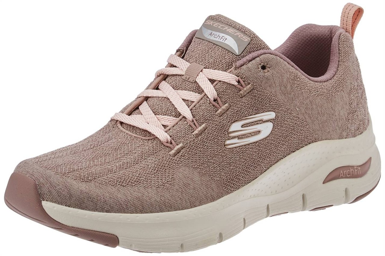 SKECHERS Freizeit Schnürer beige