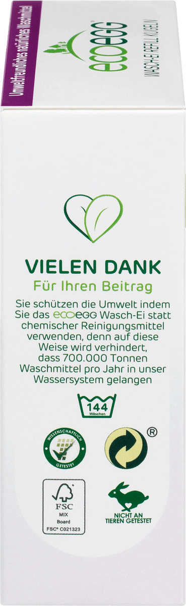 Waschei Refill Kugeln mit Blumenduft, 144 Wl