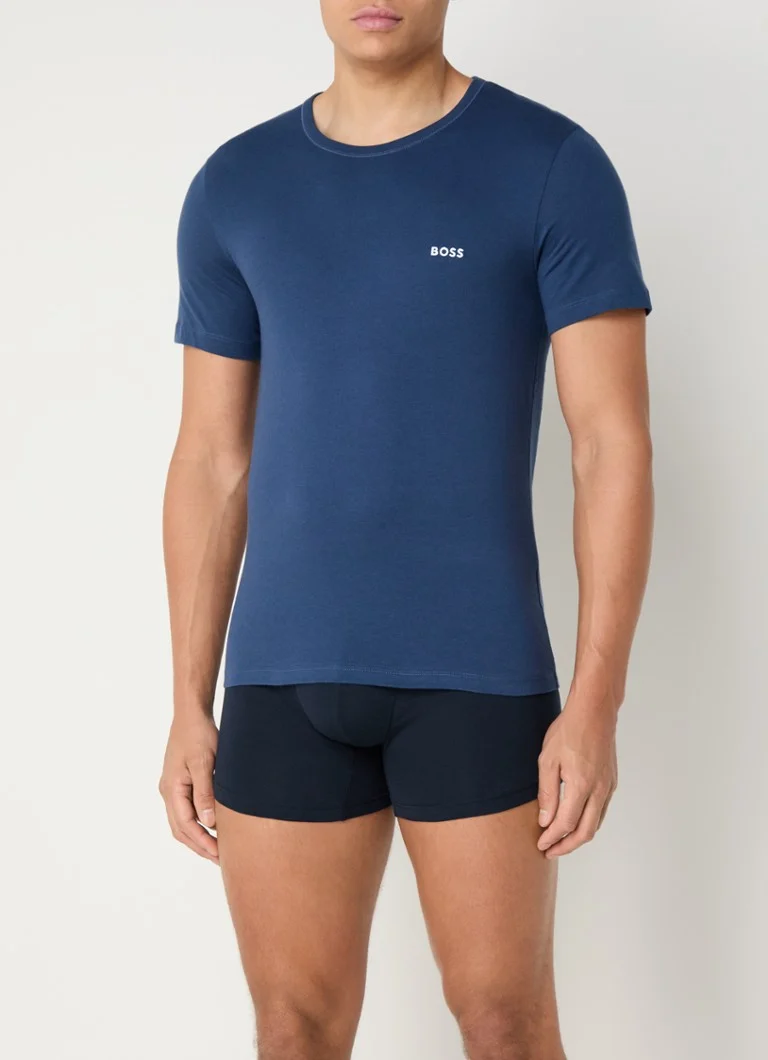 Zestaw 3 koszulek z logo HUGO BOSS