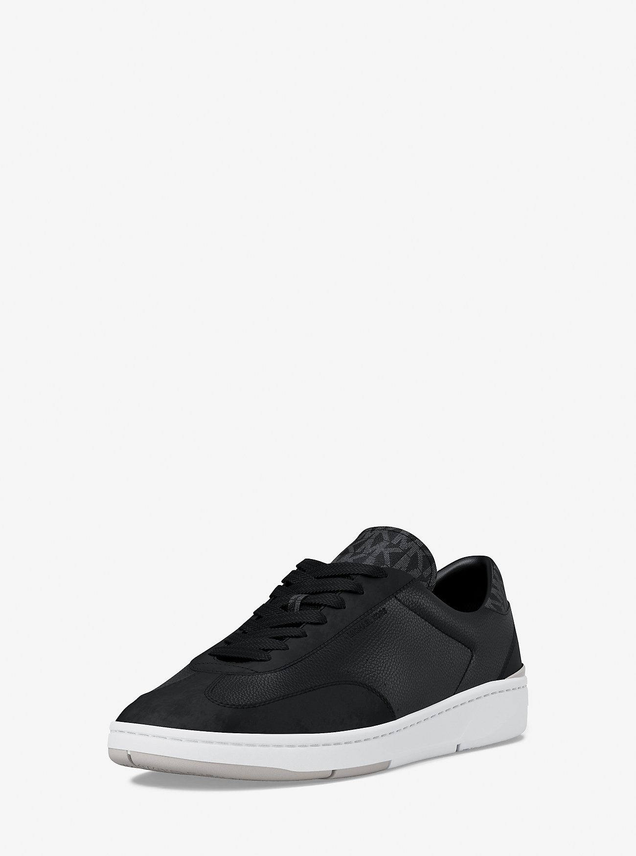 Wilton Mixed-Media Sneaker - SVART