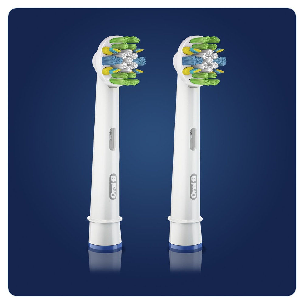 oral-b Oral-B FlossAction Brossette Avec CleanMaximiser, 2 Brossettes De Rechange