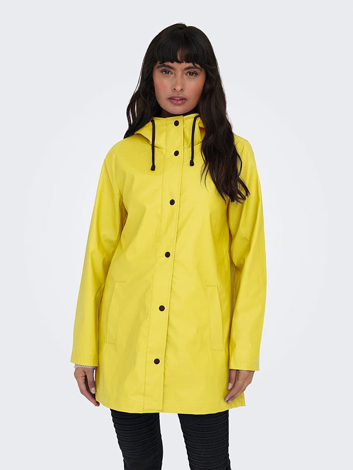 ONLY Regenmantel in Gelb günstig kaufen