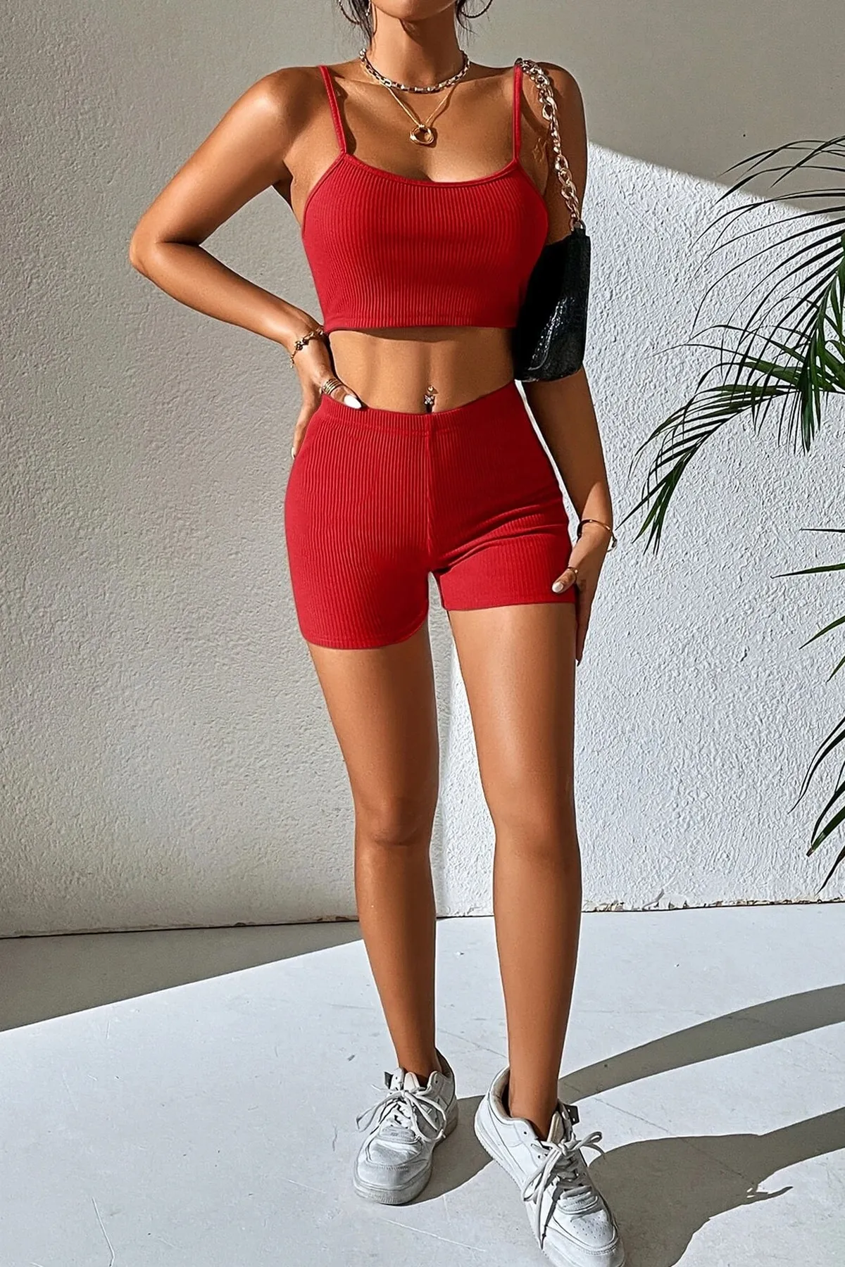 Imoda  Nachthemd - Rot - Bodycon