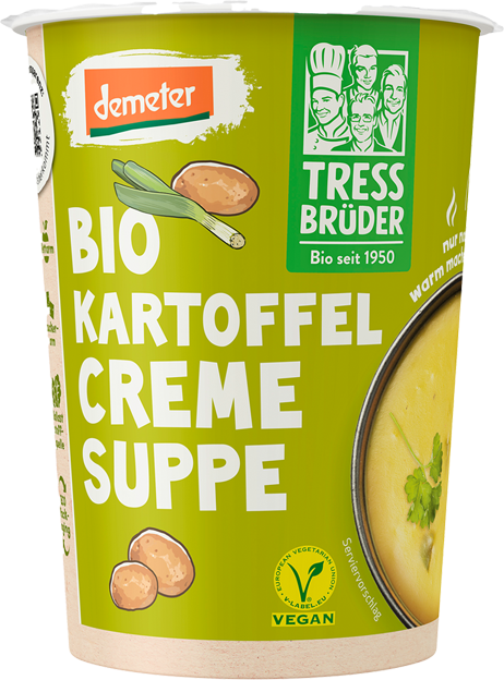 TressBrüder Bio demeter Kartoffel-Creme-Suppe