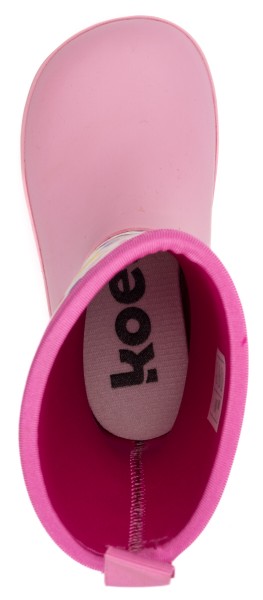 Koel ~ Gummistiefel Neopren ~ Blumen Pink