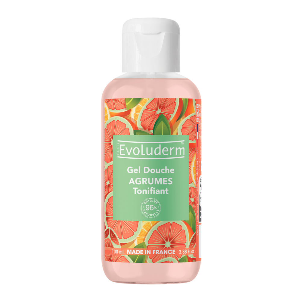 evoluderm Agrumes Tonifiant Gel douche Agrumes Tonifiant - 100 ml