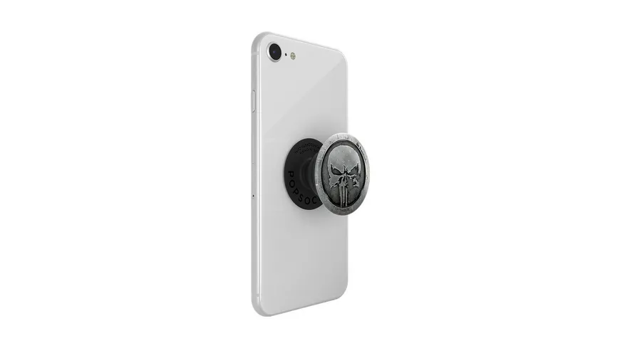 PopGrip - ausziehbarer Handy-Griff Handyhalter -  Punisher Monochrome