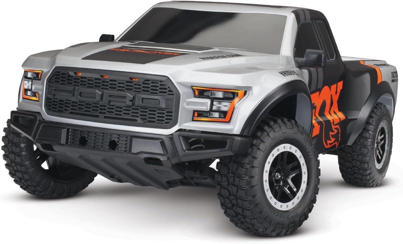 Traxxas Spielzeug-Auto Ford F-150 Raptor 2WD 1/10 RTR TQ, TRX58094-8, (3-tlg)
