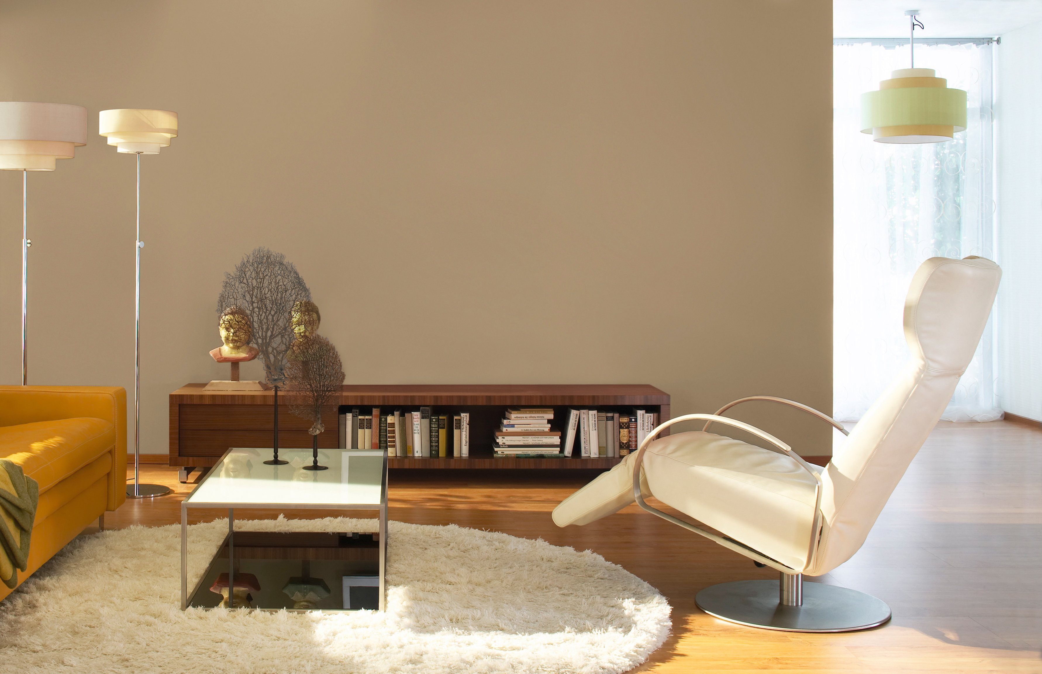 SCHÖNER WOHNEN FARBE Wand- und Deckenfarbe Trendfarbe, matt, Macchiato, hochdeckende Wandfarbe - für Allergiker geeignet