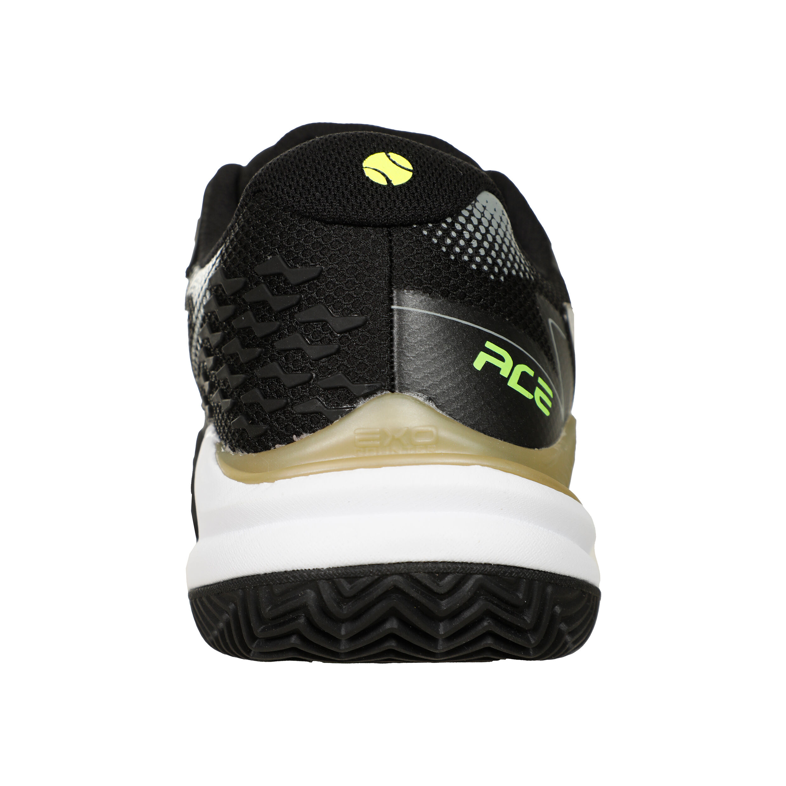 Ace Sandplatzschuh Herren - Schwarz, Gold