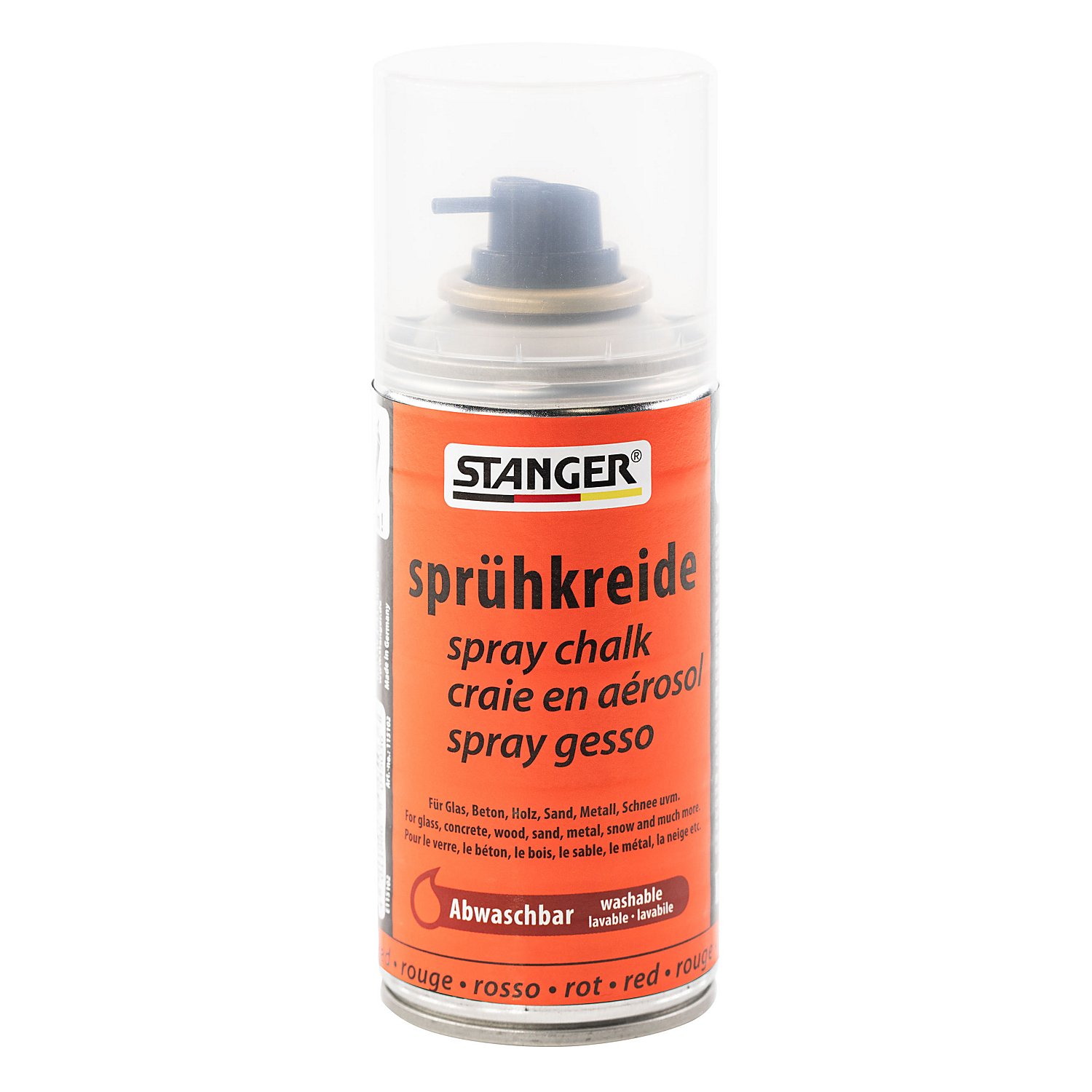 Sprühkreide, rot, 150 ml