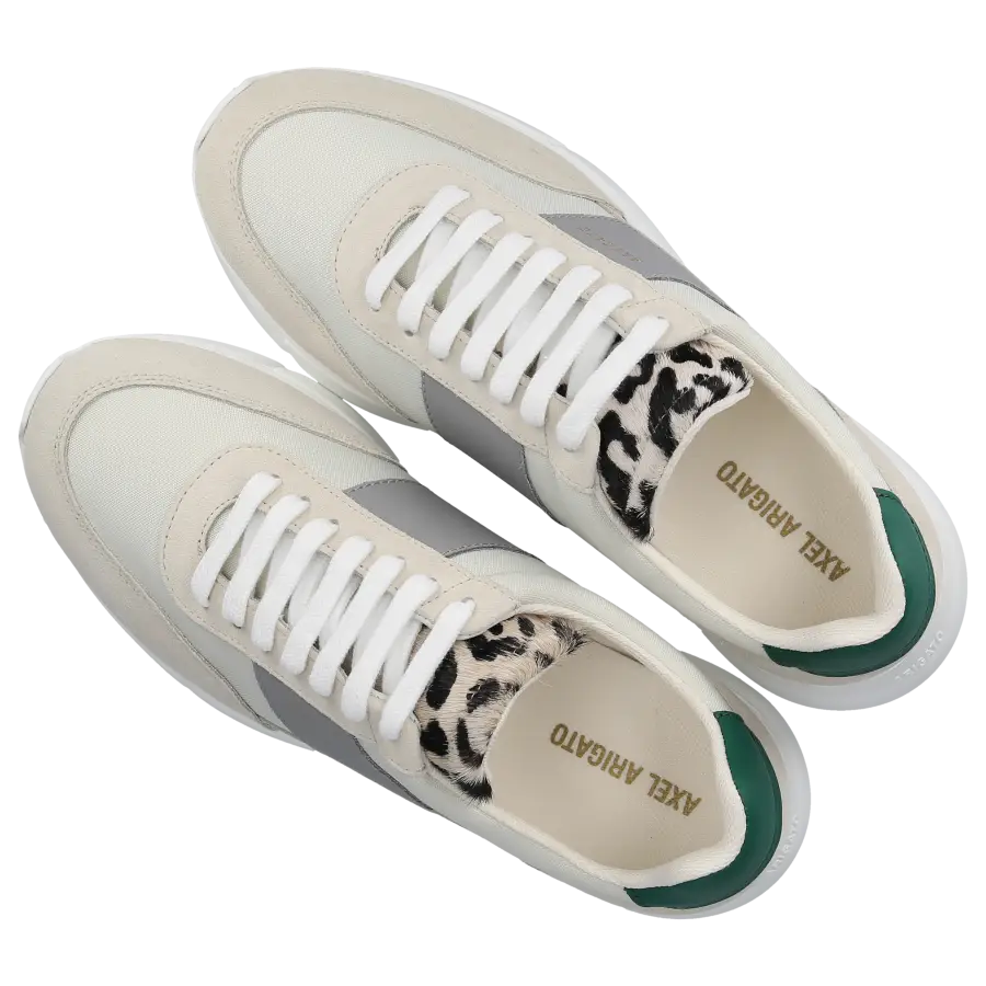 Axel Arigato - Sneaker low GENESIS Veloursleder - beige