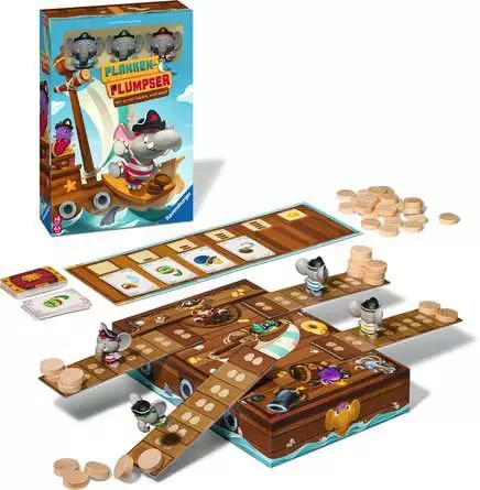 Planken-Plumpser - Kinderspiel ab 5 Jahren