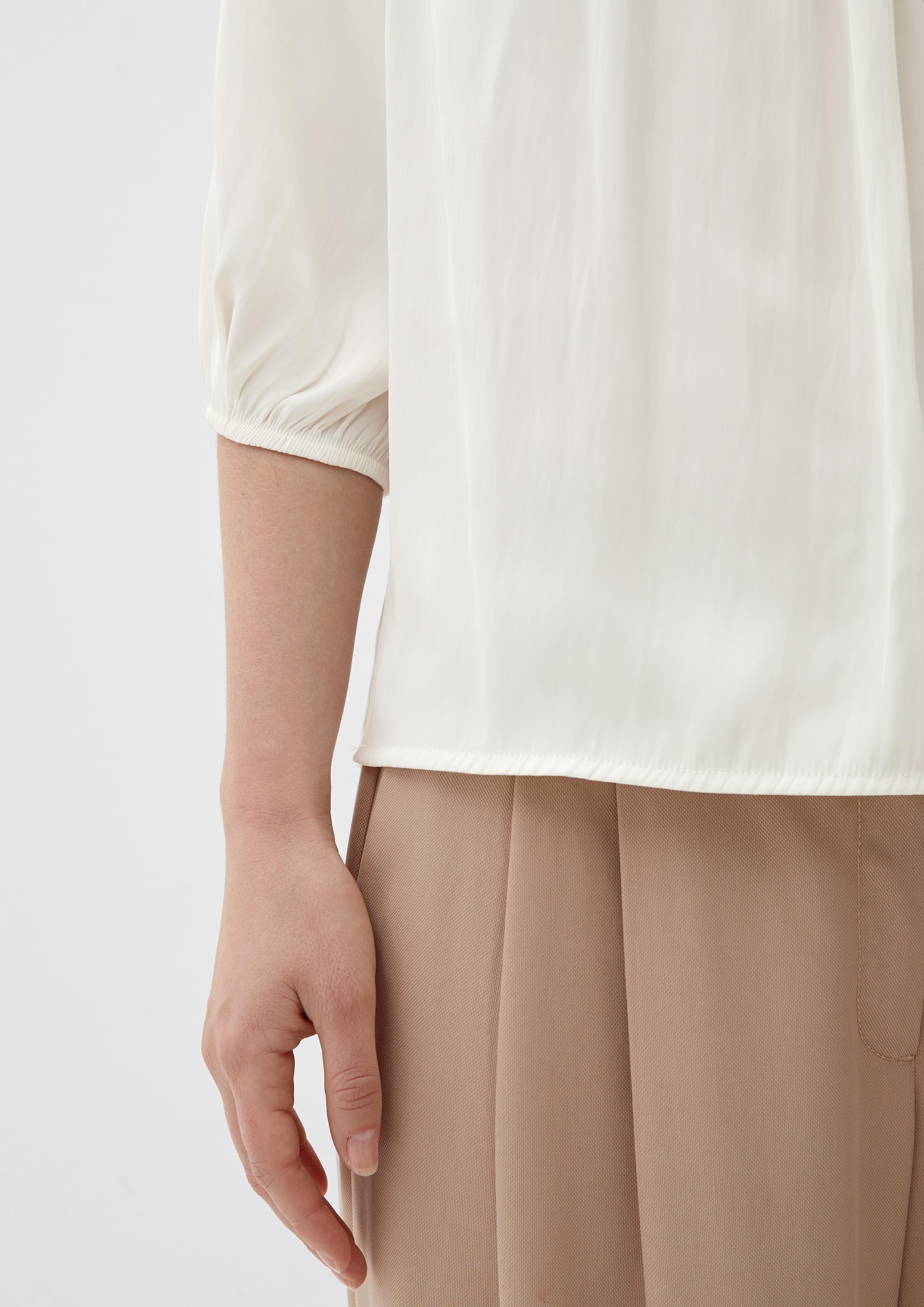 Bluse mit Raffung  2118689-0300