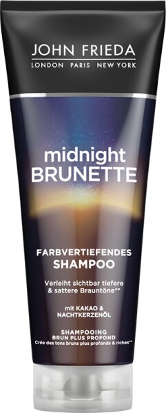 John Frieda Midnight Brunette Farbvertiefendes Shampoo Shampoo