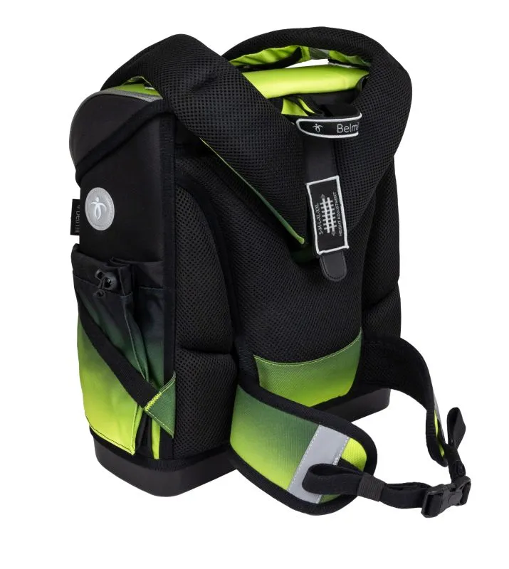Belmil Premium Compact Plus Schulra﻿nzen-Set 5-tlg - Black Green