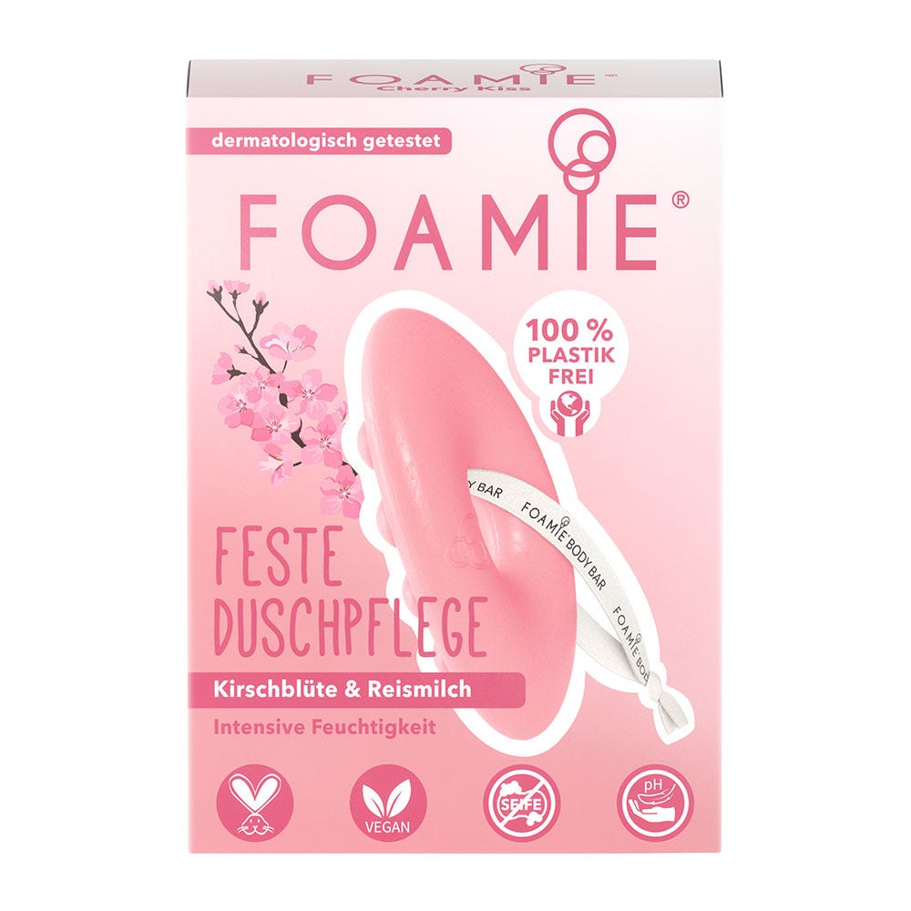 FOAMIE Feste Duschpflege Cherry Kiss