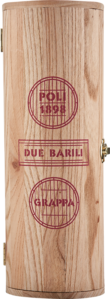 Poli Grappa Due Barili 0,7 Liter in Holzkiste