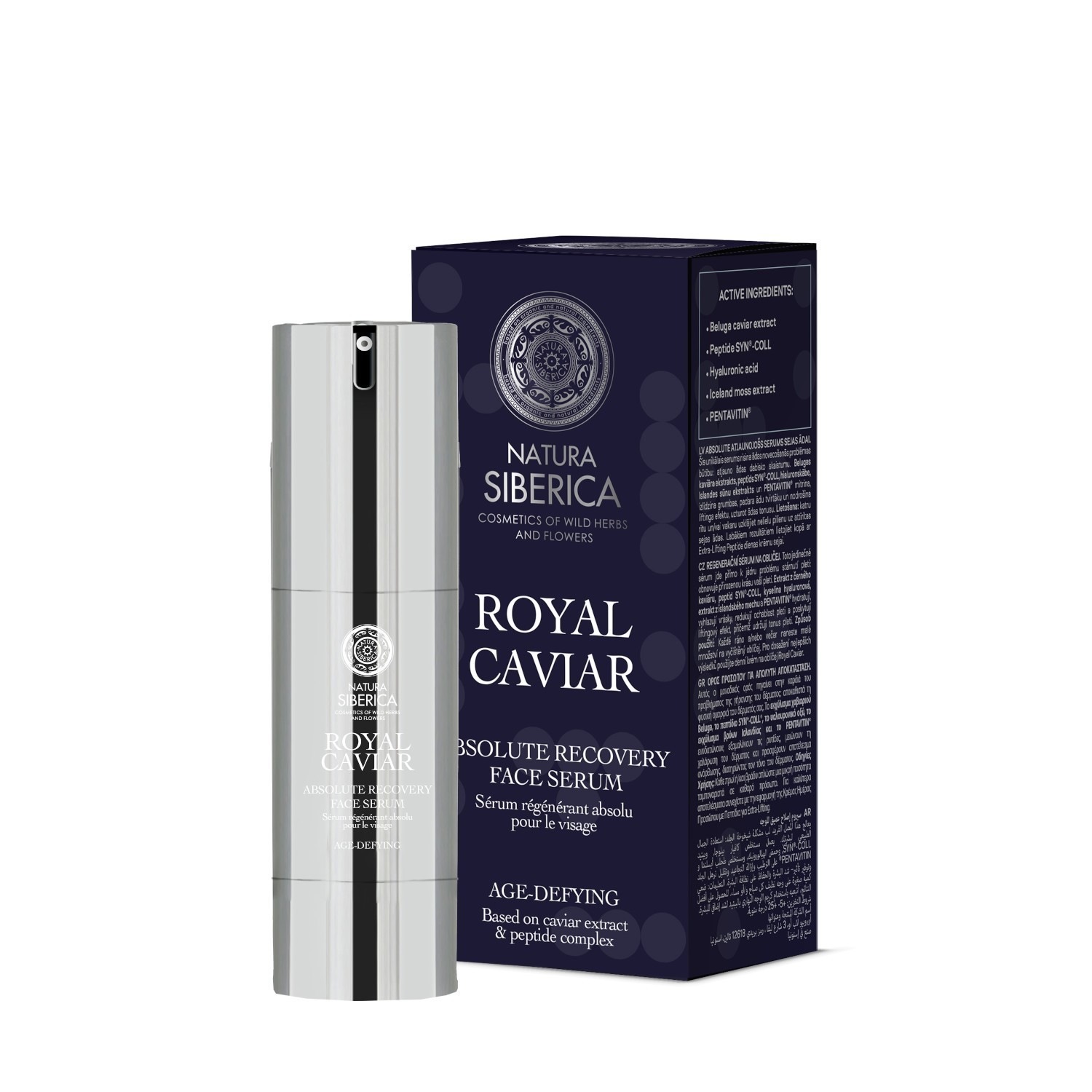 Natura Siberica Absolutne regenerujące serum do twarzy