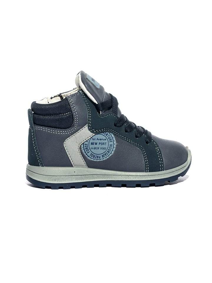 Primigi Leder-Sneakers in Dunkelblau günstig kaufen