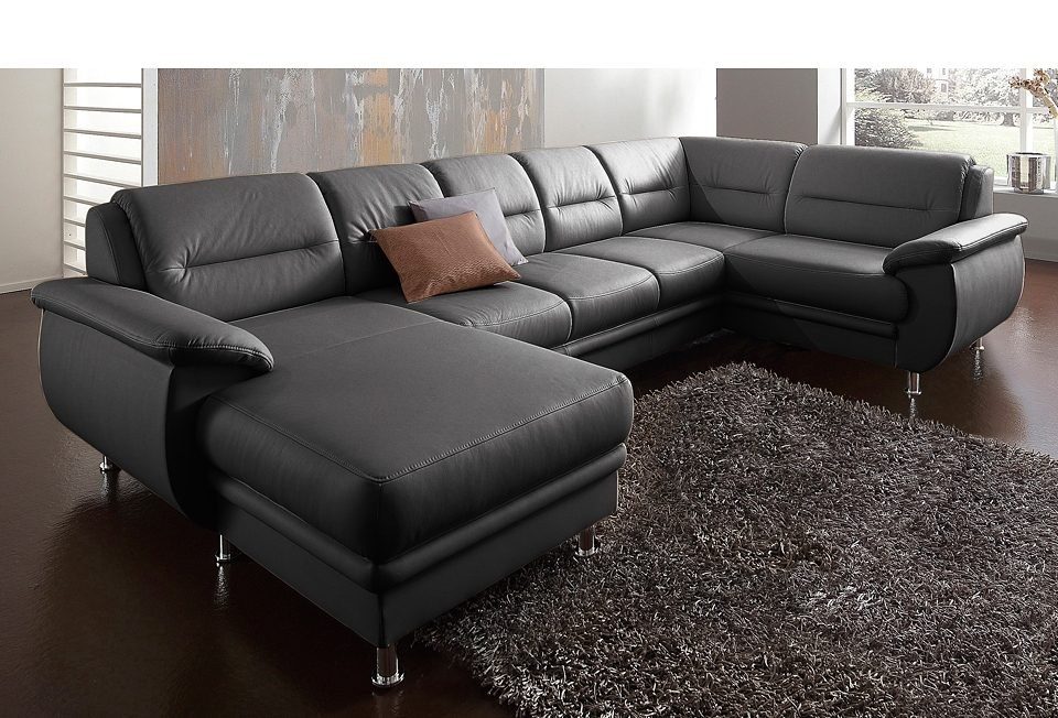 sit&more Wohnlandschaft Mailand, wahlweise mit Bettfunktion, frei im Raum stellbar